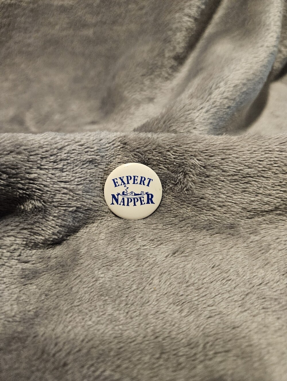 Vintage Expert Nappet pin 7/8" inch round. 1992.